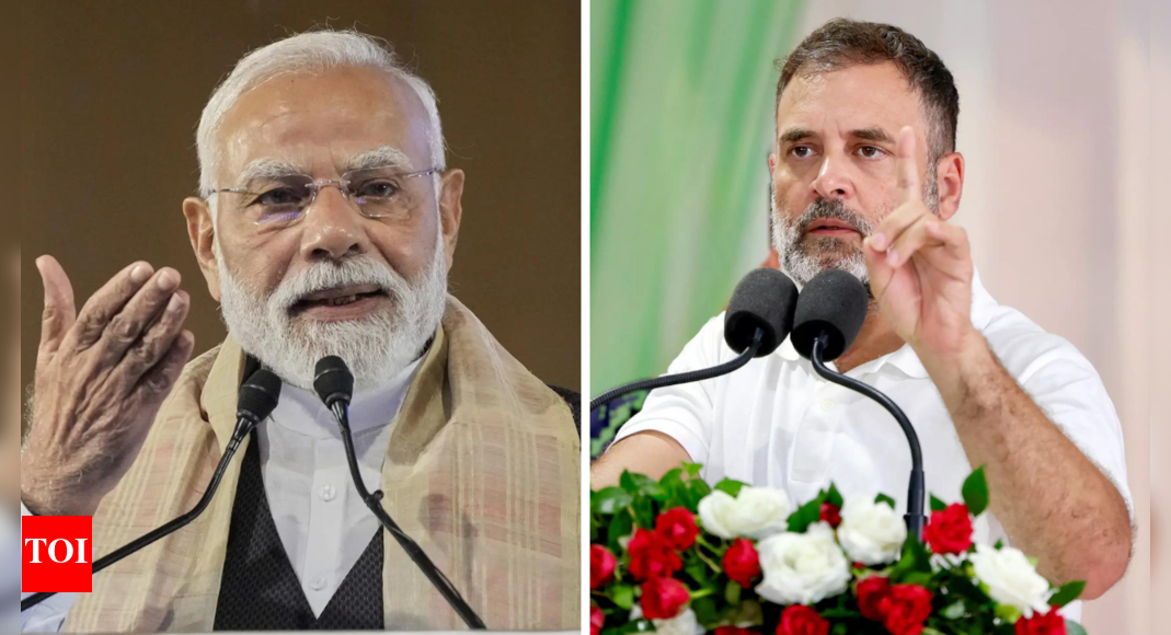 <div>'I repeat ... ': Rahul Gandhi's 'weak PM' jibe after Trump imposes $100,000 fee on H-1B visas; reshares old post</div>