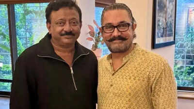 Aamir Khan poses with Ram Gopal Varma: Filmmaker calls him 'Rangeela' man; fans demand sequel