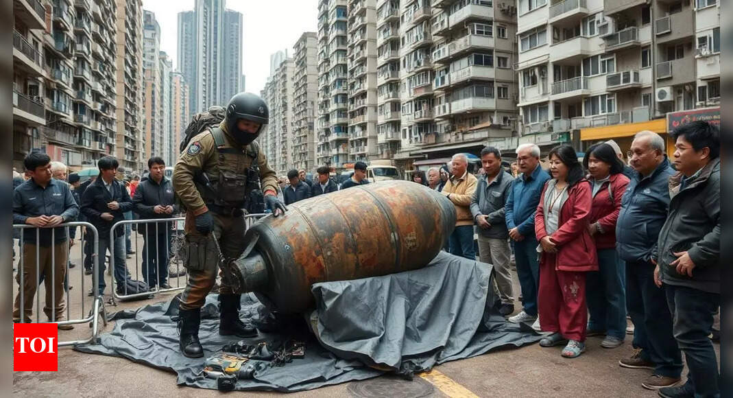 <div>'Thousands evacuated': WWII-era US bomb found in Hong Kong; explosive weighed 1,000 pounds</div> <div>'Thousands evacuated': WWII-era US bomb found in Hong Kong; explosive weighed 1,000 pounds</div>