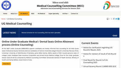 NEET UG 2025 Round 3 registration begins on September 29 at mcc.nic.in