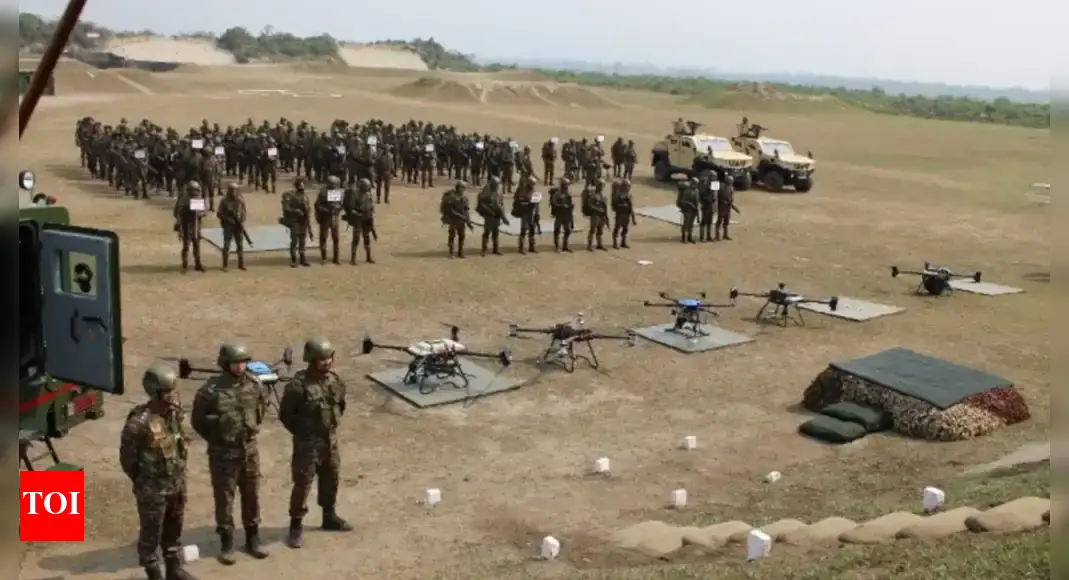 Indian army showcases modern combat capabilities in Pokhran exercise