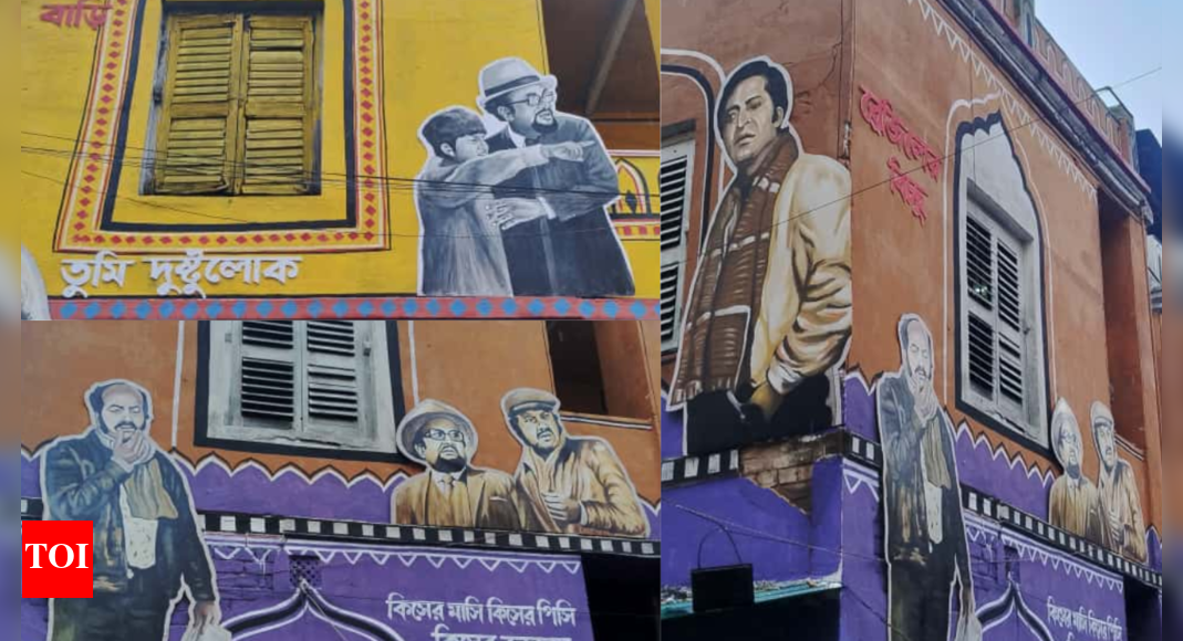 Durga Puja in Kolkata celebrates Satyajit Ray movie 'Sonar Kella' and its lasting impact
