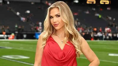 Chiefs’ billionaire heiress Gracie Hunt turns heads with stylish ‘Friday travel fit’ ahead of Giants game