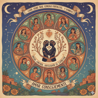 Los patrones difíciles del amor: lo que tu signo repite... y puede sanar