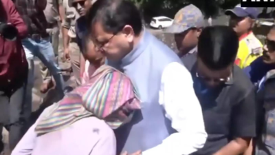 Uttarakhand CM Dhami meets Chamoli cloudburst victims, assures full support