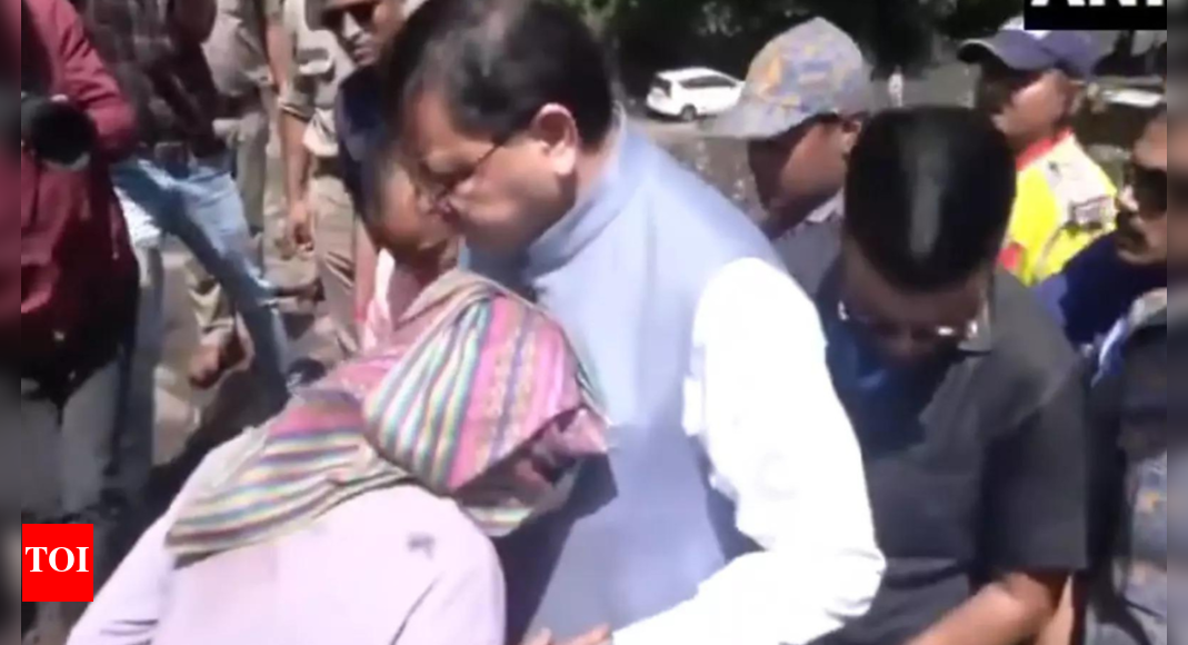 Uttarakhand CM Dhami meets Chamoli cloudburst victims, assures full support Uttarakhand CM Dhami meets Chamoli cloudburst victims, assures full support