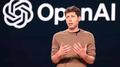 Sam Altman AI के नौकरियों और कार्यबल पर प्रभाव पर चर्चा करते हुए।