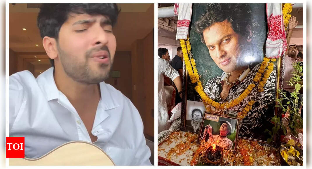 Armaan Malik pays tribute to Zubeen Garg; sings 'Mayabini Ratir Bukut' as Assam prepares to receive singer's mortal remains from Singapore - WATCH