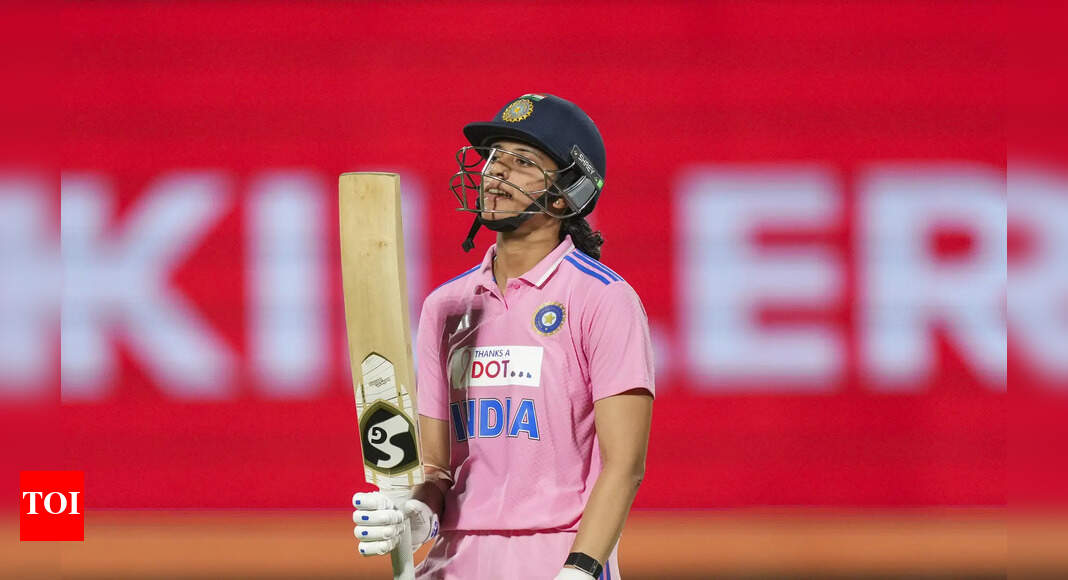 New record! Smriti Mandhana creates history, becomes fastest Indian batter to...
