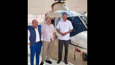 Minister Satish Jarkiholi adds second chopper to fleet