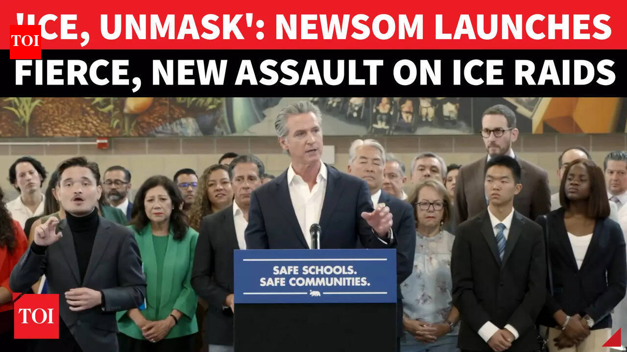 'LISTEN, MR. TRUMP...': Newsom Declares War On ICE Crackdown; Signs 5 ...