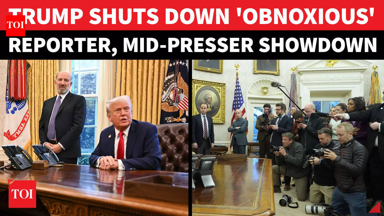 'Very Obnoxious': Trump Calls Out White House Reporter; Then Talks ...