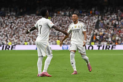 La Liga: Kylian Mbappe and Eder Militao fire Real Madrid to 2-0 win over Espanyol