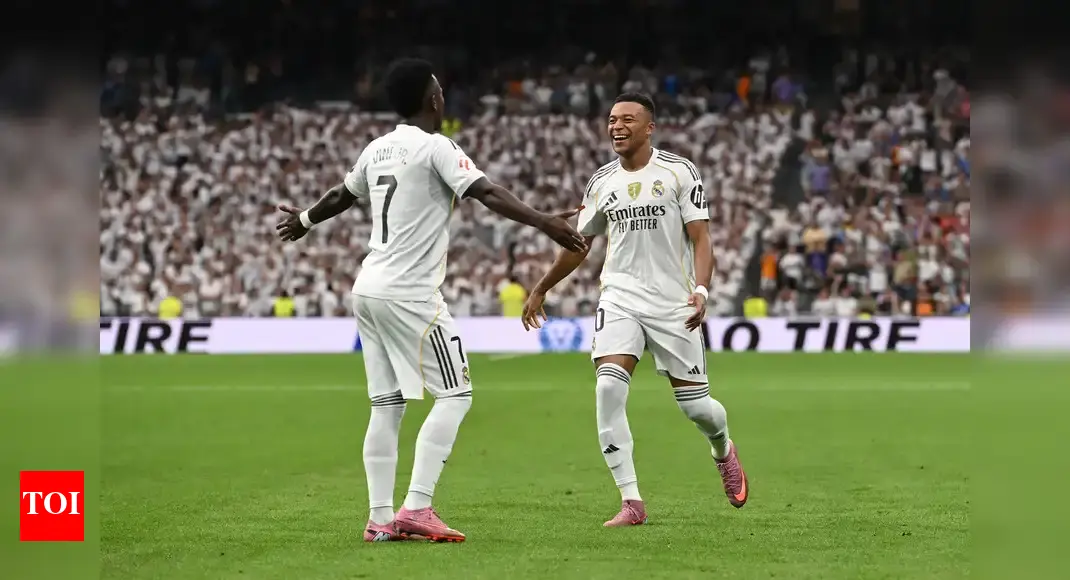 La Liga: Mbappe and Militao fire Real Madrid to 2-0 win over Espanyol