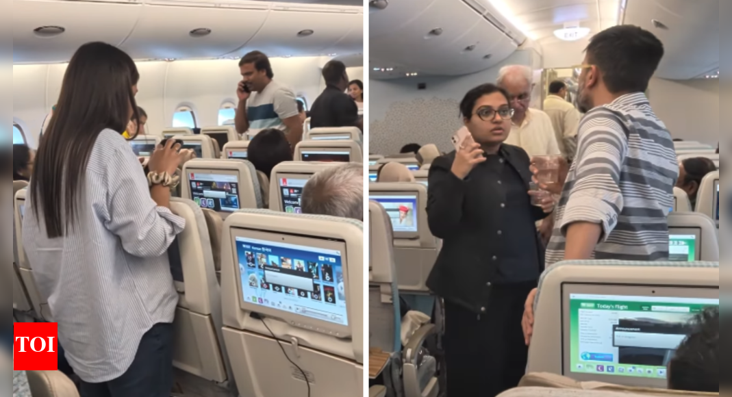 Panic on board: 0k H-1B visa fee triggers flight chaos in US among Indian travellers - watch