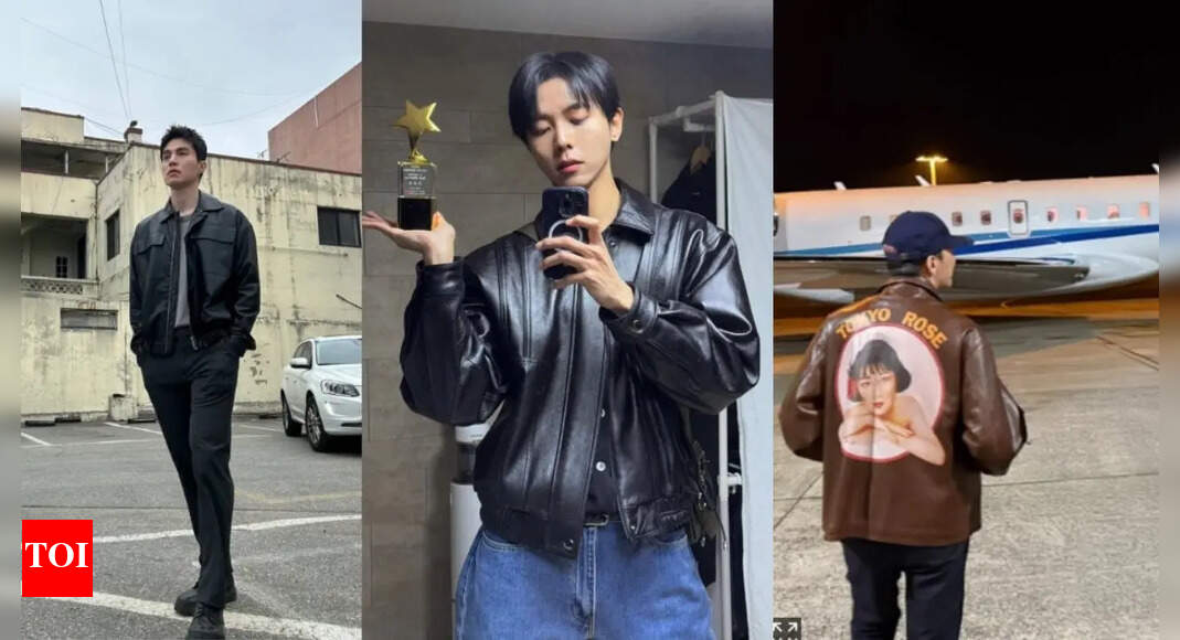 Lee Dong-wook, Joo Woo-jae, and G-Dragon showcase top leather jacket styles for Fall 2025