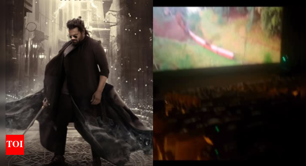 'Mirai' screening: Manchu Manoj sneaks into theatre to watch audience response, shares his joy to see 'housefull screen'
