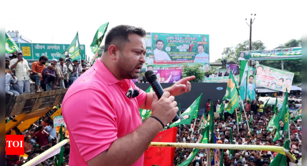 Another instance of abuse at PM Modi’s mother? BJP shares video of Tejashwi rally; RJD calls it doctored Another instance of abuse at PM Modi’s mother? BJP shares video of Tejashwi rally; RJD calls it doctored