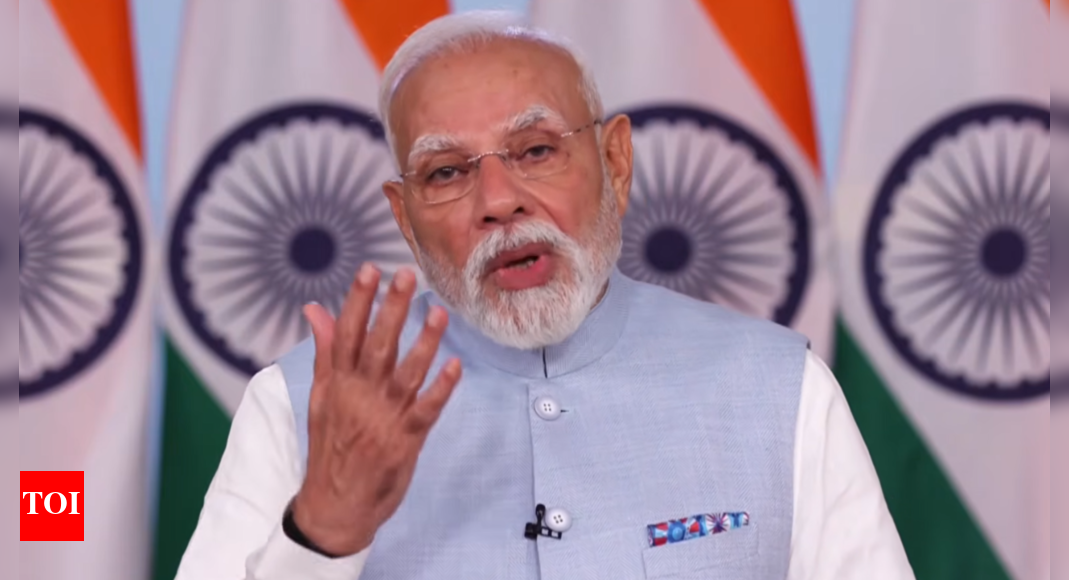 PM Modi Speech Today Live Updates: ‘Follow path of self-reliance’ – PM Modi’s message to MSMEs; asks consumers to buy ‘swadeshi’ products  timesofindia.indiatimes.com