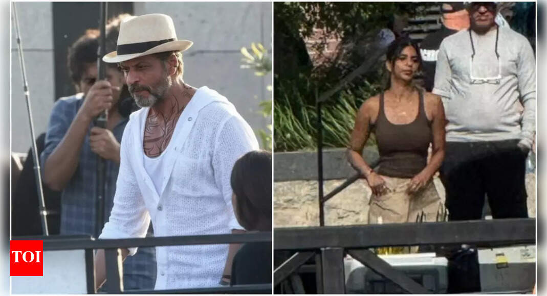 ‘King’: SRK and Suhana impresses with looks in LEAKED PICS