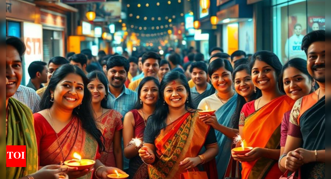 BanarasGiri night edition of community street festival held in Varanasi