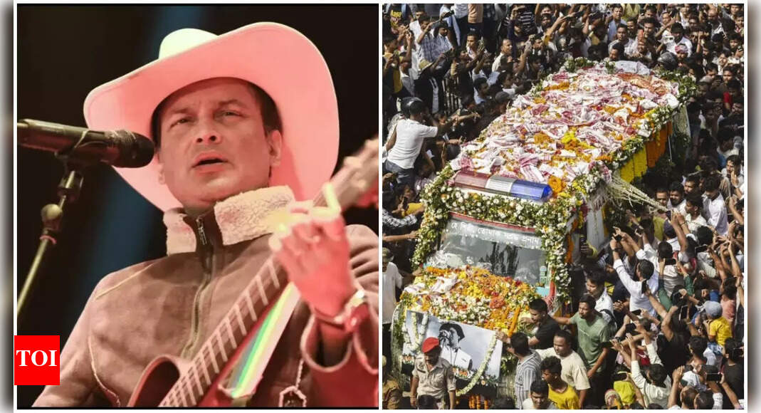 <div>Zubeen Garg Funeral Live Blog: Fans break down and sing 'Mayabini'</div>