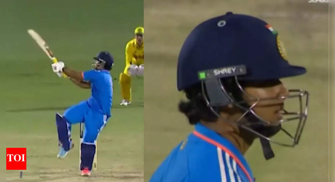 No mercy! Vaibhav Suryavanshi targets Australia bowlers - Watch