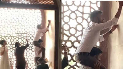 ‘Zero civic sense’: Viral video shows tourists 'vandalising' Humayun’s Tomb in Delhi; officials react