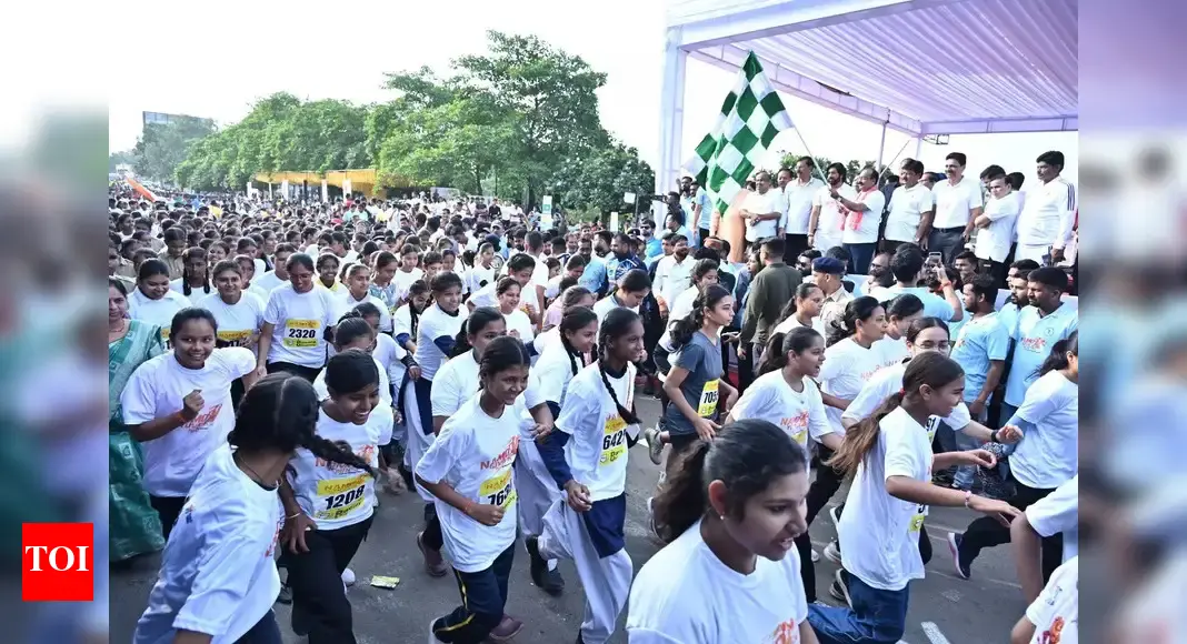 Namo Yuva Run promotes healthy, drug-free youth in Raipur and Bilaspur