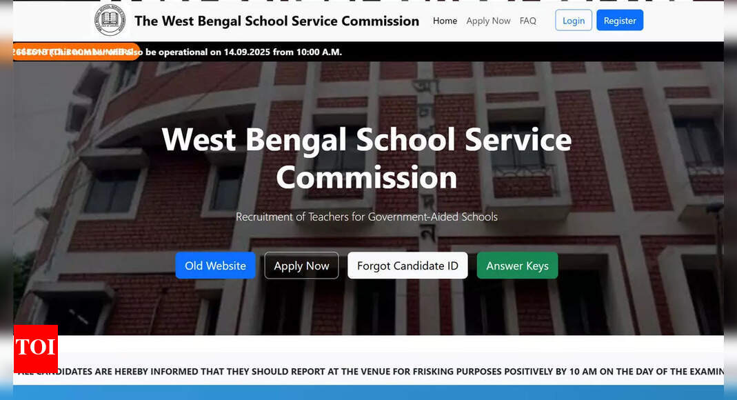 WBSSC SLST answer key 2025 released for Classes 11 and 12 at westbengalssc.com, download here