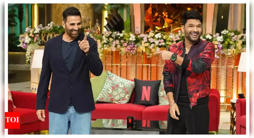 The Great Indian Kapil Show 3: Akshay Kumar jokes about firing incident at Kapil Sharma's Canada Café: says 'Itni aamdani Hai ke wahan goliyan chali'