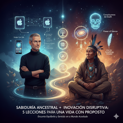 Cinco Lecciones para una Vida con Propósito: De Steve Jobs a la Sabiduría Ancestral