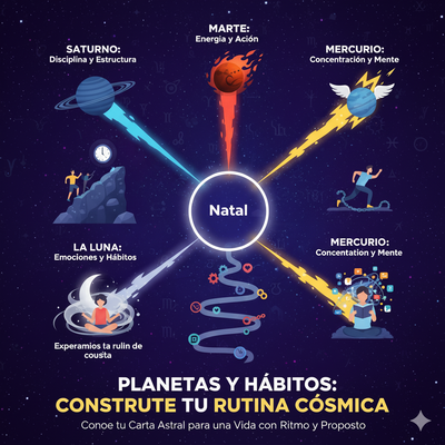 ¿Por qué me cuesta seguir una rutina? La astrología podría tener la respuesta