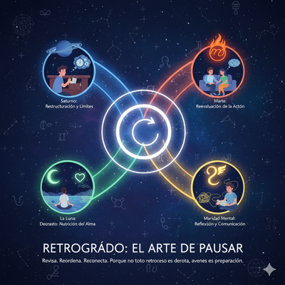 Cuando Todo Se Siente Más Lento: Cómo Aprovechar los Planetas Retrógrados para Crecer