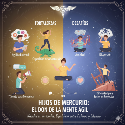 Nacidos un miércoles: Inteligencia rápida, palabra afilada y un corazón curioso