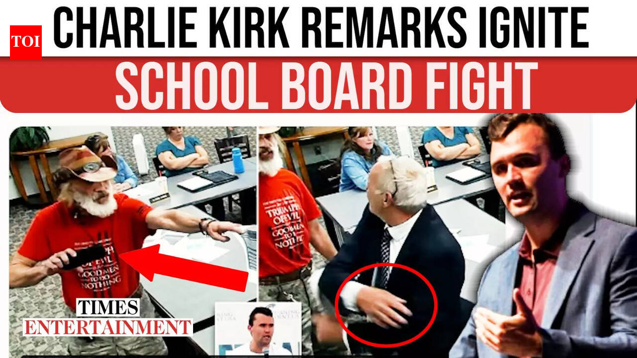 Board Member SLAPS Phone From Conservative Influencer As Chaos Breaks ...