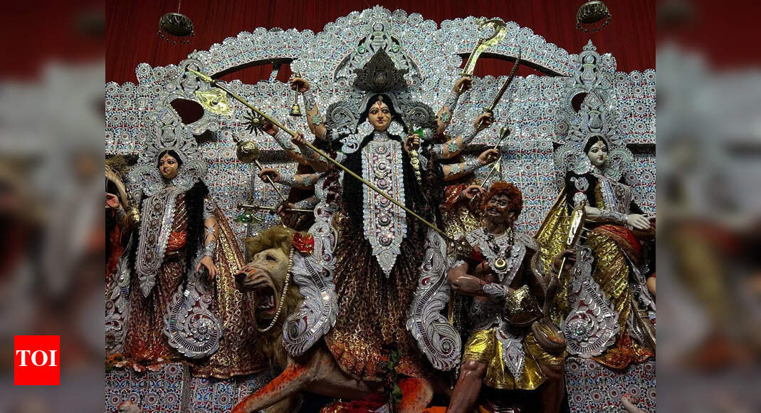 Community spirit shines at Anandpuri Durga Puja