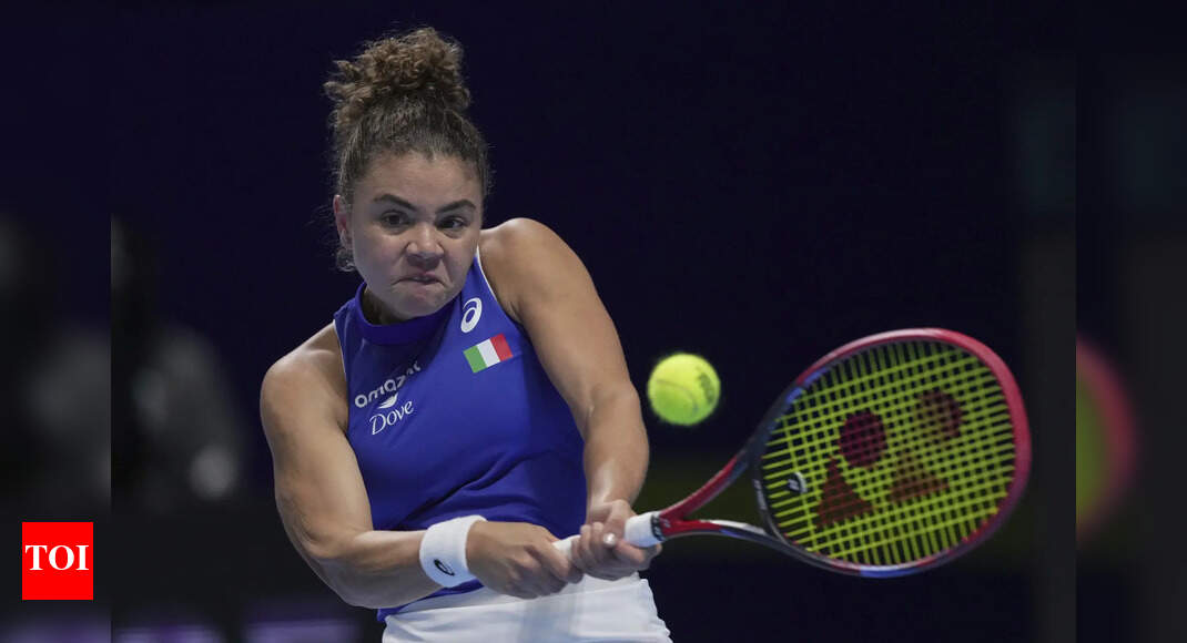 Jasmine Paolini retains Billie Jean King Cup for Italy