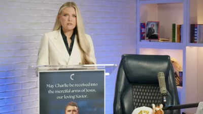 'I wear his pendant”: Erika Kirk remembers slain husband Charlie; recalls him saying he could face a 'violent death'