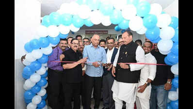 Health minister opens new cath lab, dialysis unit at Wenlock Hospital