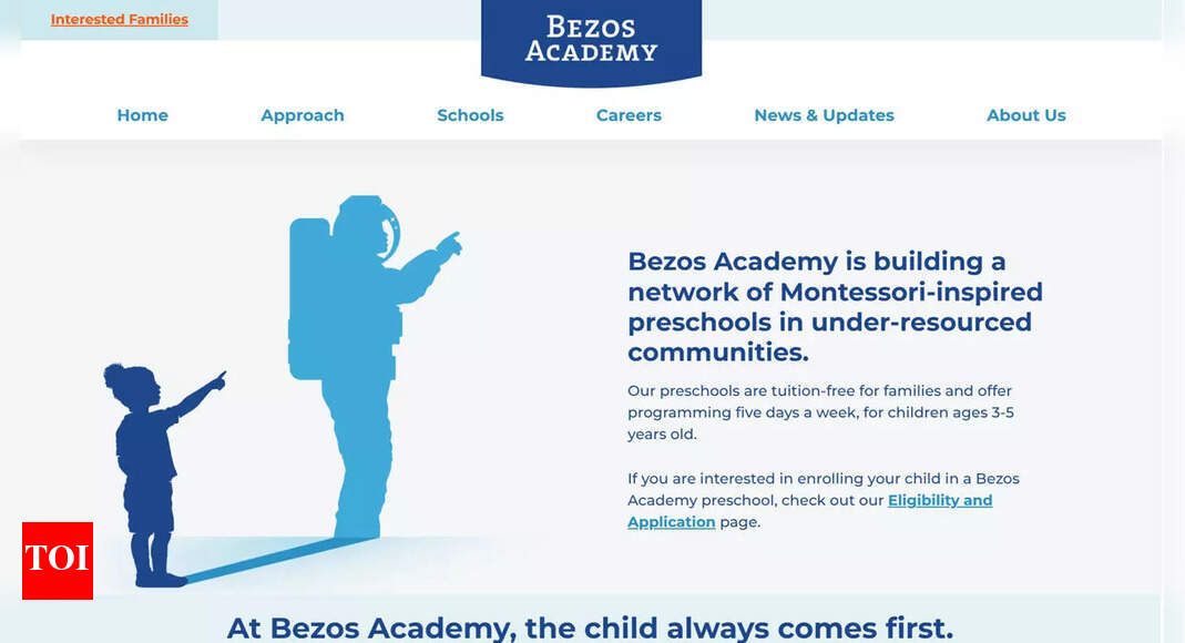 Bezos Academy opens three tuition-free preschools in Louisville: Could this reshape early education access across Kentucky? - The Times of India