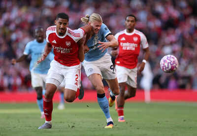 Premier League: Late Gabriel Martinelli goal denies Manchester City win, Aston Villa still winless