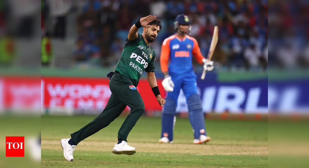 Haris Rauf faces taunts, fires back at fans as ‘Kohli-Kohli’ reverberates in Dubai