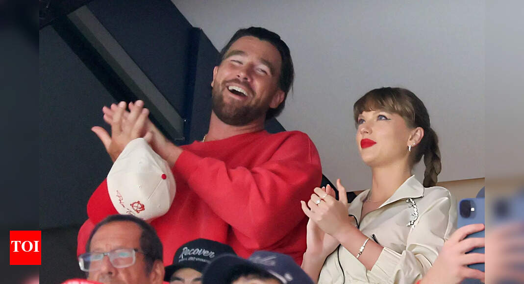 Kansas City Chiefs charge against New York Giants with Taylor Swift nowhere in sight