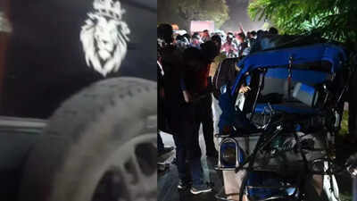 Lucknow: 2 Dead, 4 Injured As Speeding Car Rams e-Rickshaw; Merchant Navy Student Arrested