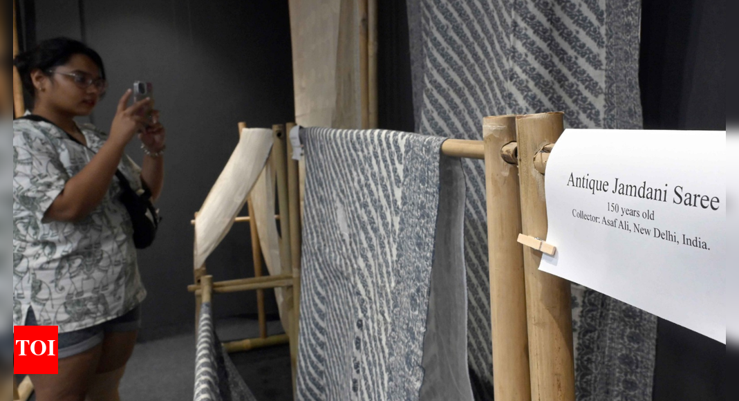Threads of time: Bangladesh’s Jamdani saris weaves its story in Delhi