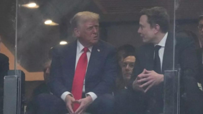 Charlie Kirk memorial: What were Trump and Musk talking about during their brief reunion? Lip readers decode