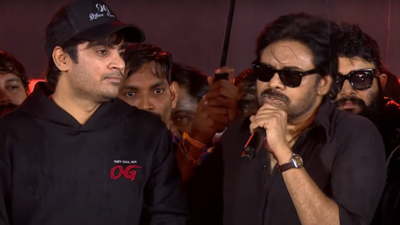 They Call Him OG' pre-release event: Pawan Kalyan praises director Sujeeth;  says, 'he is not an ordinary fan' | - The Times of India