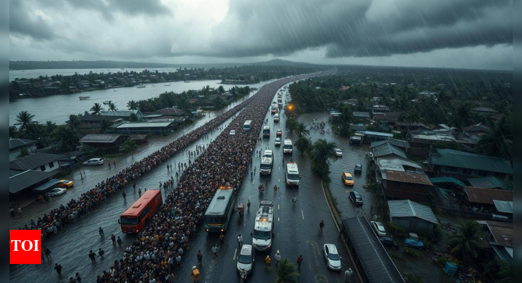 Thousands evacuated in Philippines as super typhoon nears land Thousands evacuated in Philippines as super typhoon nears land
