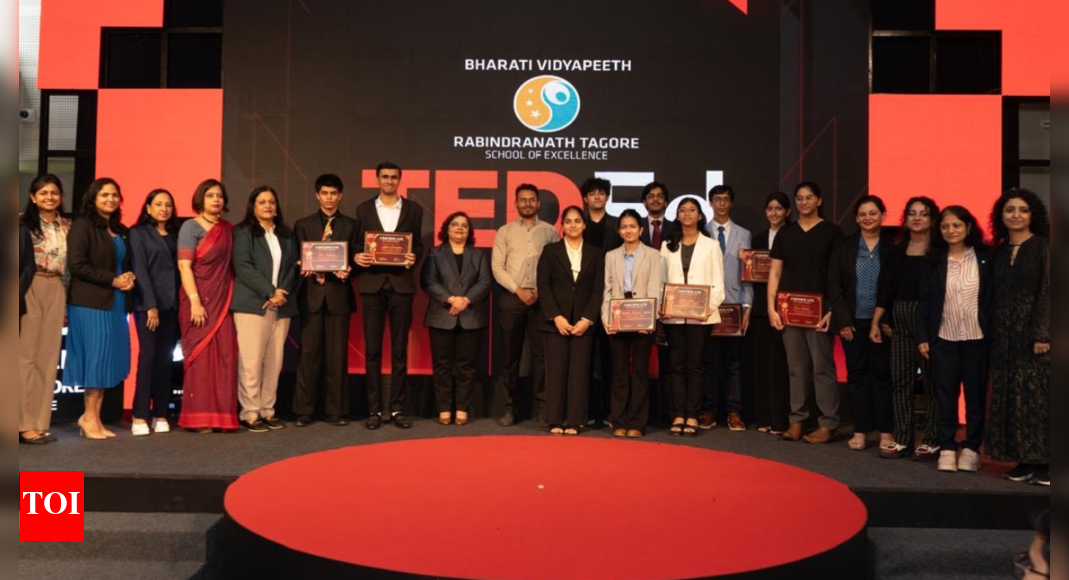 Pune: Bharati Vidyapeeth school hosts TED-Ed talk; students share ideas, youth inspire community